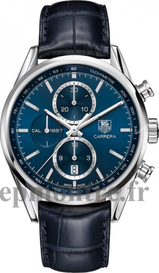 Réplique Tag Heuer Carrera Calibre 1887 Automatique Chronographe 41 mm CAR2115.FC6292 - Cliquez sur l'image pour la fermer