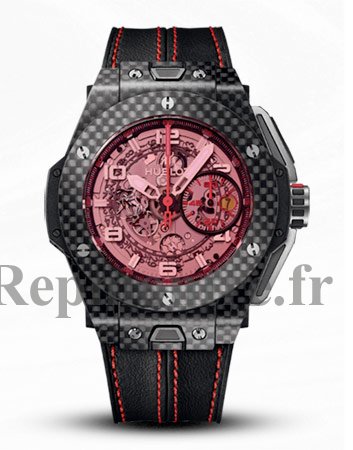 Hublot Big Bang Ferrari Carbon rouge Magic 401.QX.0123.VR - Cliquez sur l'image pour la fermer