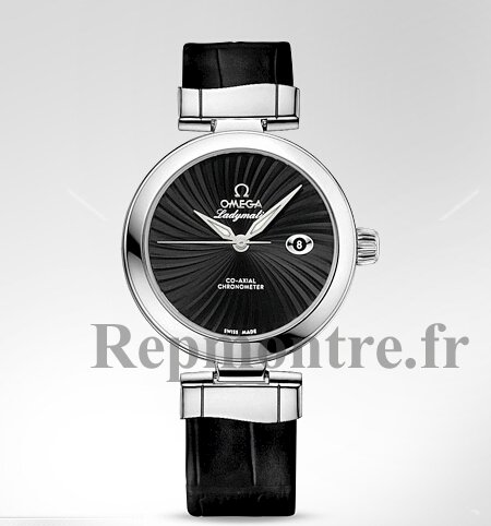 Réplique Omega DeVille Damesmatic Automatique Noir Dial Montre 425.33.34.20.01.001 - Cliquez sur l'image pour la fermer