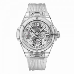 Réplique montre Hublot Big Bang Tourbillon Saphir 45mm 405.JX.0120.RT