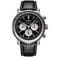 Copie de Breitling Navitimer B01 Chronographe 46mm hommes Noir AB0137211B1P1