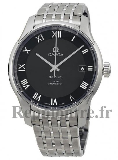 Réplique Omega De Ville Co-Axial Chronometer Noir Cadran Inoxydable Acier 431.10.41.21.01.001 - Cliquez sur l'image pour la fermer