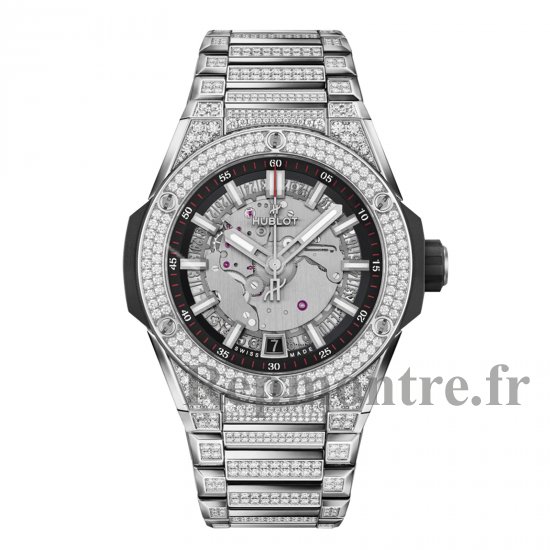 Hublot Big Bang Integrated Time Only 40 mm Pave de Titane 456.NX.0170.NX.3704 - Cliquez sur l'image pour la fermer