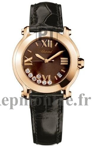 Chopard Happy Sport Round Dames Montre Réplique 277471-5012 - Cliquez sur l'image pour la fermer