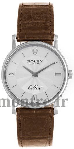 Rolex Cellini Wo 32mm 18k blanc or Manual Wind Luxe Réplique Montre 5115/9 - Cliquez sur l'image pour la fermer