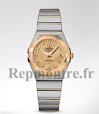 Réplique Omega Constellation Dames Brosse Chronometer 123.20.27.20.58.001 - Cliquez sur l'image pour la fermer