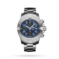 Breitling Avenger Chronographe GMT 45 Copie de montre en acier inoxydable A24315101C1A1