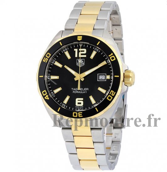 Tag Heuer Formula one Noir Dial Two Tone WAZ1121.BB0879 - Cliquez sur l'image pour la fermer