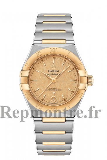 AAA Réplique Montre OMEGA Constellation Acier or jaune 131.20.29.20.08.001 - Cliquez sur l'image pour la fermer