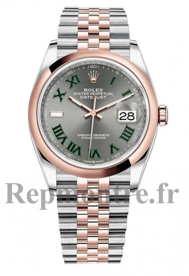 Replique Rolex Datejust 36 Rolesor Oystersteel and Everose gold M126201-0029 montre - Cliquez sur l'image pour la fermer