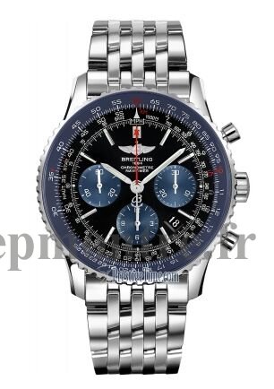 Réplique montre de Breitling Navitimer 01 en acier hommes AB012116/BE09 - Cliquez sur l'image pour la fermer