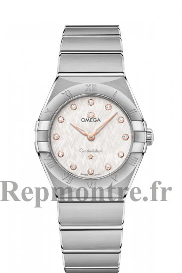 qualite superieure Réplique OMEGA Constellation Acier diamants 131.10.28.60.52.001 - Cliquez sur l'image pour la fermer