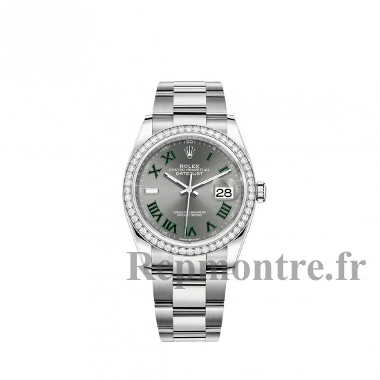 Replique Rolex Datejust 36 Rolesor Oystersteel and 18 ct white gold M126284RBR-0038 montre - Cliquez sur l'image pour la fermer