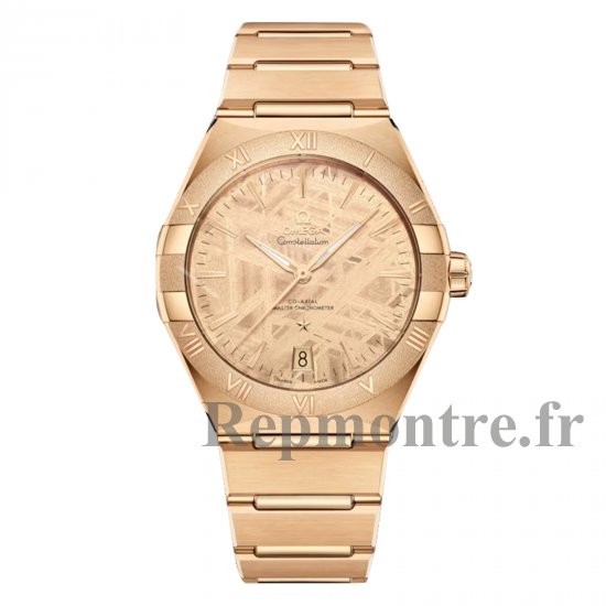 Omega Constellation 41 mm Replique montre pour homme Jaune O13150412199001 - Cliquez sur l'image pour la fermer