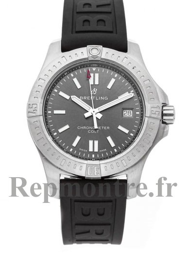 Replique Breitling Colt 41 automatique Grey Dial Rubber Strap Men's A17313101F1S1 - Cliquez sur l'image pour la fermer