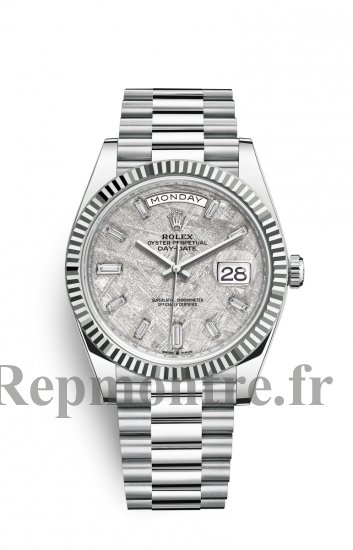 Replique Rolex Day-Date 40 Platine M228236-0011 - Cliquez sur l'image pour la fermer