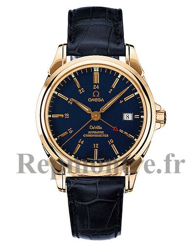 Réplique Omega De Ville Co-Axial GMT Montre 4633.80.33 - Cliquez sur l'image pour la fermer