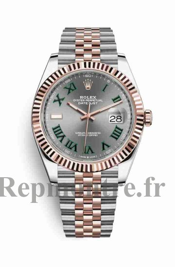 Réplique de montre Rolex Datejust 41 Everose Roles 18 ct Everose 126331 Slate Cadran m126331-0016 - Cliquez sur l'image pour la fermer