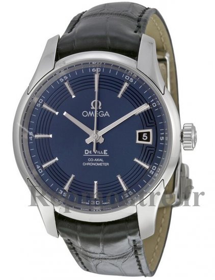 Réplique Omega DeVille Bleu Cadran Noir Cuir 431.33.41.21.03.001 - Cliquez sur l'image pour la fermer