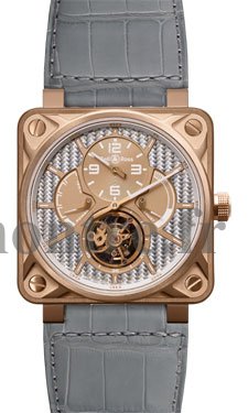 Réplique Bell & Ross BR 01 Tourbillon Rose Or Montre - Cliquez sur l'image pour la fermer