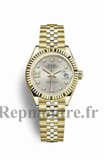 Réplique montre Rolex Datejust 28 jaune 18 ct 279178 m279178-0004 - Cliquez sur l'image pour la fermer