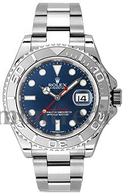 Rolex Oyster Professional Yacht Master II 116622 Bleu steel Réplique Montre - Cliquez sur l'image pour la fermer