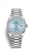 Replique Rolex Day-Date 36 Platine M128396TBR-0003