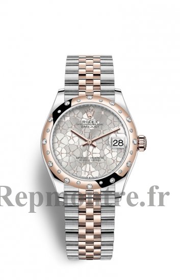 Copie de Rolex Datejust 31 OysterAcier and EveOr Rose M278341RBR-0032 - Cliquez sur l'image pour la fermer