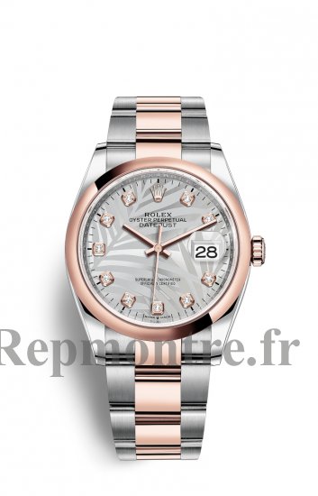 Replique Rolex Datejust 36 OysterAcier and EveOr Rose M126201-0038 - Cliquez sur l'image pour la fermer