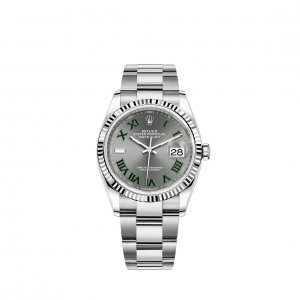 Replique Rolex Datejust 36 White Rolesor combination of Oystersteel and 18 ct gold M126234-0046