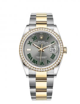 Replique Rolex Datejust 36 Yellow Rolesor combination of Oystersteel 18 ct gold M126283RBR-0022