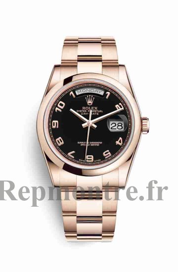 Réplique montre Rolex Day-Date 36 Everose 18 ct 118205 m118205f-0059 - Cliquez sur l'image pour la fermer