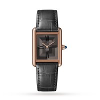 Cartier Tank Louis Cartier Replique montre Grande Manufacture Mecanique Avec Enroulement Manuel Or Rose WGTA0092