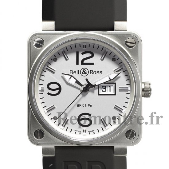 Réplique Bell & Ross BR 01-92 Acier Cadran Blanc - Cliquez sur l'image pour la fermer