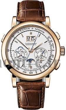 Réplique A.Lange & Sohne Datograph Perpetual 410.032 - Cliquez sur l'image pour la fermer