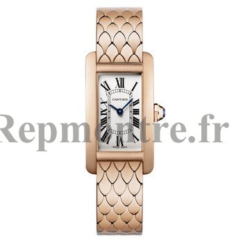 Réplique Montre Cartier Tank Americaine argent Dial Femmes W2620031 - Cliquez sur l'image pour la fermer