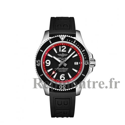 Replique Breitling Superocean 42 Acier inoxydable Noir Rouge Dial A17366D71B2S1 - Cliquez sur l'image pour la fermer