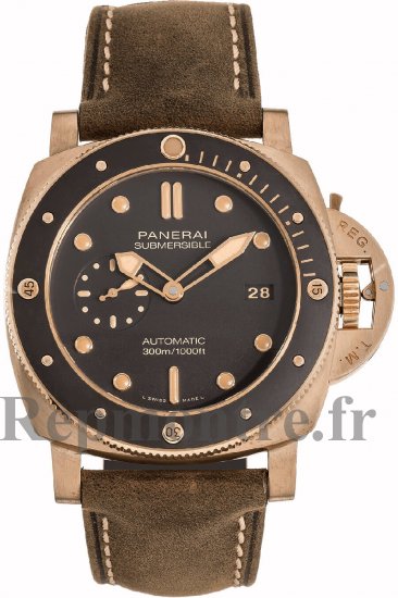 Réplique Panerai Submersible Bronzo ?Brownzo? 47mm edition Boutique Pam00968 - Cliquez sur l'image pour la fermer