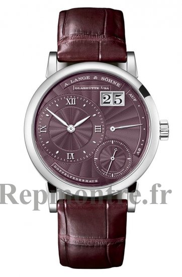 Imitation-Copie-Contrefait de A. Lange & Sohne Kleine Lange 1 blanc/violet 181.039 - Cliquez sur l'image pour la fermer