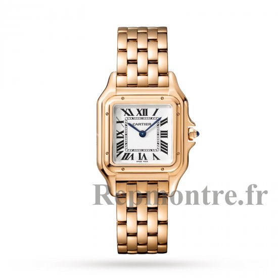 Cartier Panthere De Cartier Copie montre Medium Quartz Or Rose WGPN0007 - Cliquez sur l'image pour la fermer