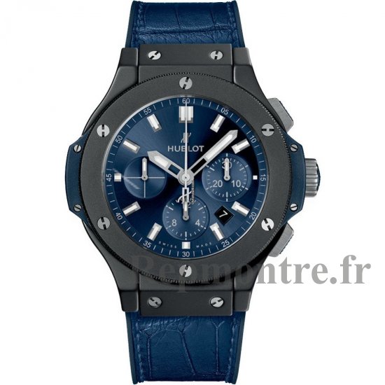 Replique Hublot Big Bang Ceramic Blue Leather 301.CI.7170.RX montre - Cliquez sur l'image pour la fermer