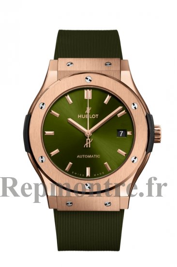 Replique Hublot Classic Fusion King Gold Green 45mm 511.OX.8980.RX - Cliquez sur l'image pour la fermer