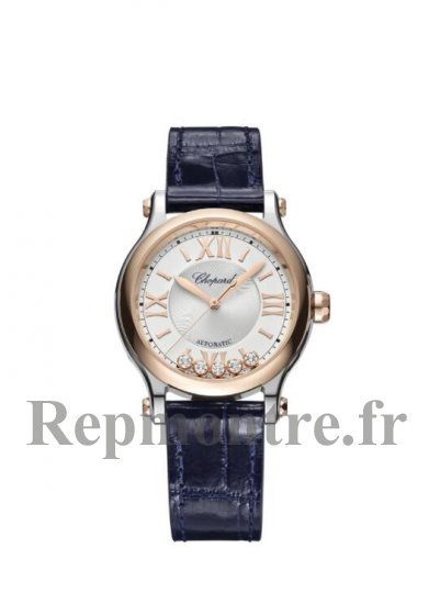 Replique Chopard Happy Sport automatique 18ct Rose-Gold And Acier inoxydable 278608-6001 - Cliquez sur l'image pour la fermer