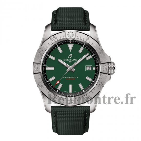 Breitling Avenger Automatique 42mm Montre Copie Homme Cuir Vert A17328101L1X1 - Cliquez sur l'image pour la fermer