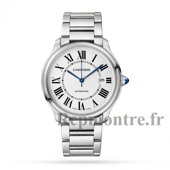 Cartier Ronde Must De Cartier Copie montre 40 mm mecanique avec remontage automatique en acier WSRN0035 - Cliquez sur l'image pour la fermer