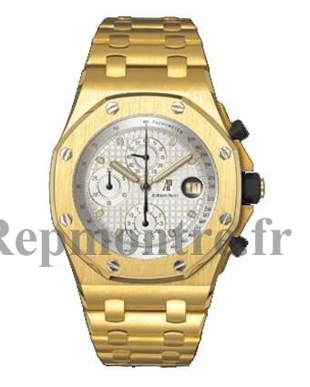 Réplique Audemars Piguet Royal Oak Offshore Automatique Chronographe Yellow Or montre 25721BA.OO.1000BA.03 - Cliquez sur l'image pour la fermer