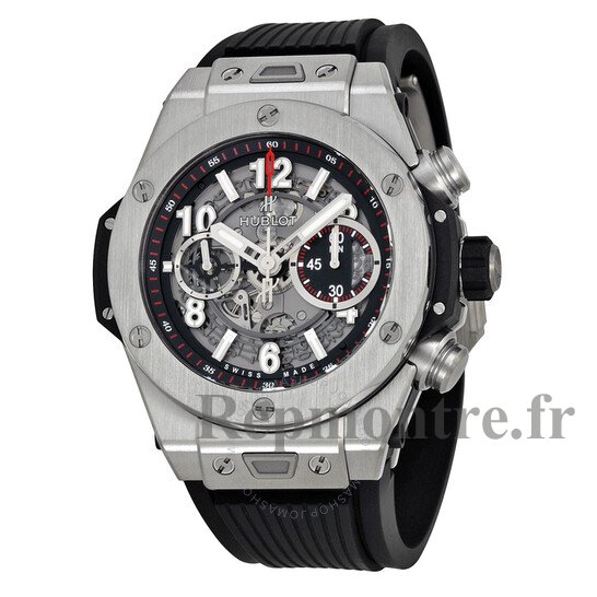 Replique HUBLOT Big Bang Unico Titanium automatique Skeletal 411.NX.1170.RX - Cliquez sur l'image pour la fermer