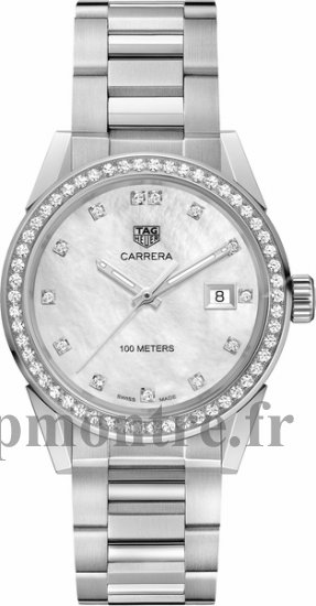 Réplique de montre Tag Heuer Carrera Quartz Mes dames WBG1315.BA0758 - Cliquez sur l'image pour la fermer