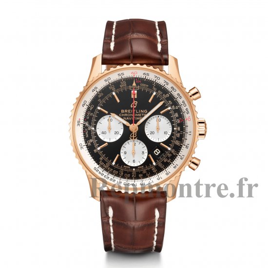 Copie Breitling Navitimer 1 B01 Chronographe 43 Or RB0121211B1P2 - Cliquez sur l'image pour la fermer