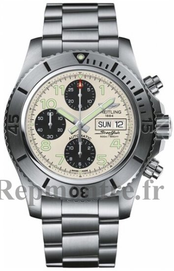 Réplique montre Breitling Superocean Acierfish Hommes A13341C3/G782/162A - Cliquez sur l'image pour la fermer